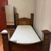 تختخواب دراور با ایینه