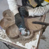 بیکار نشین خونه بیا آموزش دکور وظروف دستساز چوبی