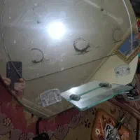 سلام یک عدد آینه روشوی|لوازم سرویس بهداشتی|باسمنج, |دیوار