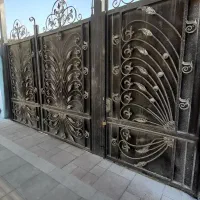 جوشکاری   اجرای اسکلت وراه پله و الاچیق و شیروانی