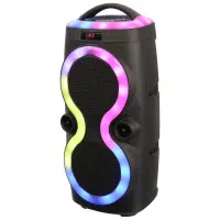 اسپیکر چمدانی بلوتوثی میکروفون شارژی وکنترلدار|سیستم صوتی خانگی|رشت, دیانتی|دیوار