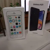 گوشی (A23) و گوشی ( iphone5s )
