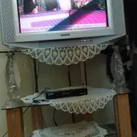 تلویزیون 29 اینچ سونی همراه میز و گیرنده