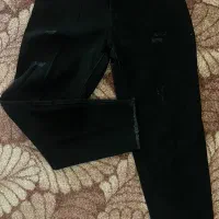 شلوار مام فیت مشکی