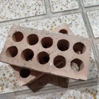 آجر سفال تیغه 10 سانتی 10 سوراخ