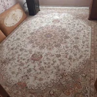 فرش ۱۲ متری ماشینی زمینه کرم|فرش|همدان, |دیوار