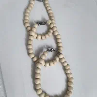 اکسسوری دستبند چوب سفید