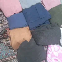 مانتو در سایزهای ورنگ بندی به علت جمع کردن مغازه|لباس|بیجار, |دیوار