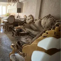 مبل سلطنتی ۷ نفره و میز ناهارخوری ۶ نفره|مبلمان خانگی و میز عسلی|تهران, جیحون|دیوار