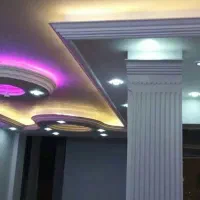 سفید کاری و سقف کاذب بدونه میلگرد و رابیتس