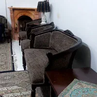 مبلمان مدل فرانسوی چوب گردو