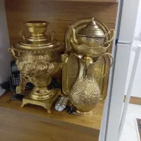 سماور برنجی