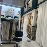 کارگر ساده مغازه پرده فروشی