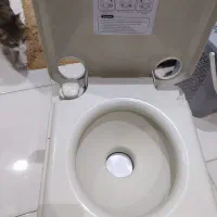 دستشویی فرنگی دو کاره سفری و خونگی