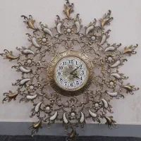 ساعت دیواری برنجی
