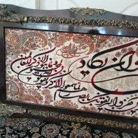 تابلوفرش و تابلونقاشی و گلدون