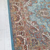 دو تخته فرش12متری700شانه فیروزهای|فرش|ایلام, |دیوار