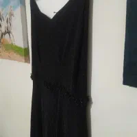 لباس مجلسی مشکی شاین بلند