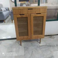 اینه کنسول طرح حصیری|بوفه، ویترین، کنسول|مشکیندشت, |دیوار