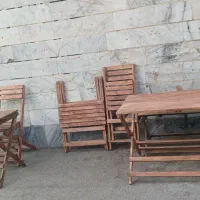 میز و صندلی تاشو