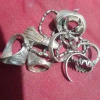 نقره شکسته و سالم