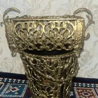 سطل زباله و جا دستمالی برنج