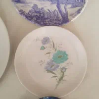 بشقاب دیواری ملامین قدیمی نوستالژی ،دیوارکوب عتیقه|ظروف سرو و پذیرایی|مشهد, ایثارگران|دیوار