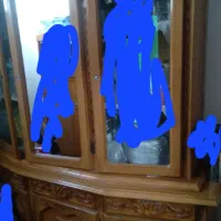 کمد لباسی و ویترین چوبی|مبلمان خانگی و میز عسلی|لنجان, |دیوار