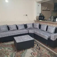 مبل ال ۷نفره|مبلمان خانگی و میز عسلی|شیراز, تندگویان|دیوار