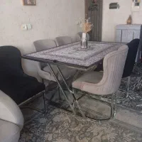 می ناهارخوری سالم ۶نفره|میز و صندلی غذاخوری|قرچک, شهرک گلها|دیوار