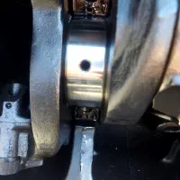 میل لنگ ماک تعمیر اول بدون خط یاتاقان سالم