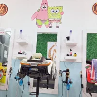 سلمونی عجم ، آرایشگاه کودک