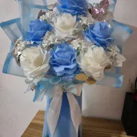 دسته گل مصنوعی با کیفیت بسیار زیبا