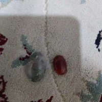 دوتا سنگ اگشتر عقیق و شجر