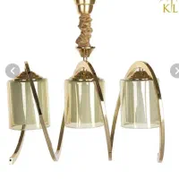 لوستر سه شاخه مدرن لهستانی