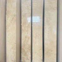 سنگ تراوارتن سفید شکلاتی کرم|مصالح و تجهیزات ساختمان|اصفهان, بوستان ناژوان|دیوار