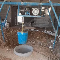 مغنی حفر چاه فاضلاب چاه ارت و چاه آب