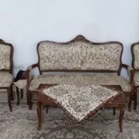 مبل ۹ نفره چوب راش (فوری)