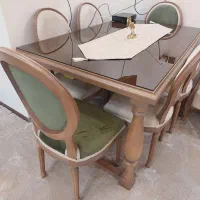 میز ناهار خوری شش نفره