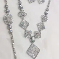 سرویس نقره مدل طلاسفید