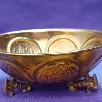 شکلات خوری برنجی قدیمی