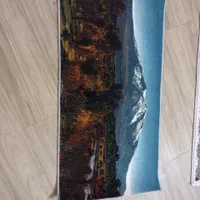 تابلو فرش ماشینی ونپتون قدیمی دسته بلند