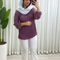 شومیز پلیسه کرپ حریر و شومیز مراکشی|لباس|برازجان, |دیوار