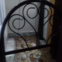 تختخواب فلزی تک نفره به همراه تشک