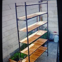 جاکفشی رگال جالباسی قفسه استند ویترین دکور