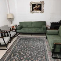 مبل راحتی مبلمان فریم فلزی مبل اداری باغ ویلا