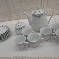 قوری و فنجان نبعلبکی چینی