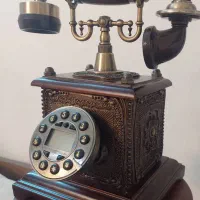تلفن آنتیک و طرح عتیقه