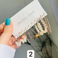 گوشواره ژوپینگ و پک|بدلیجات|کرمانشاه, |دیوار