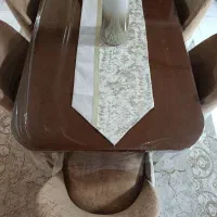 میز نهار خوری و آیینه کنسول|میز و صندلی غذاخوری|رشت, یخسازی|دیوار